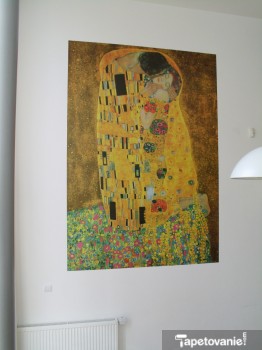 W+G, 411, The Kiss, 183x254cm, Gustav Klimt
